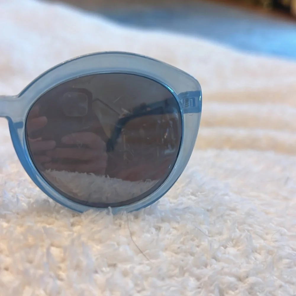 Janie and Jack blue round sunglasses girls 4-6